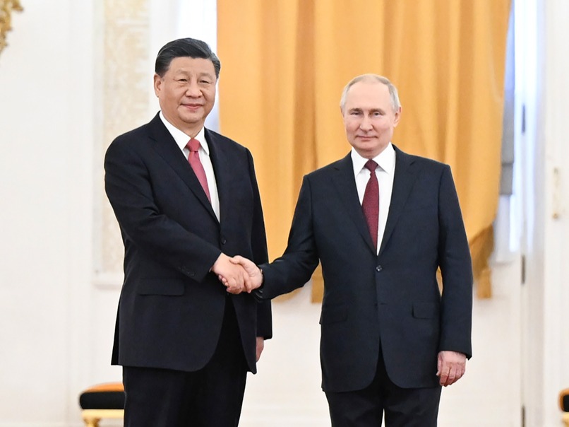 习近平同俄罗斯总统普京举行会谈